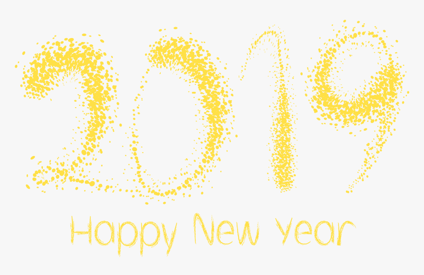 Happy New Year Clipart 2019 , Png Download, Transparent Png