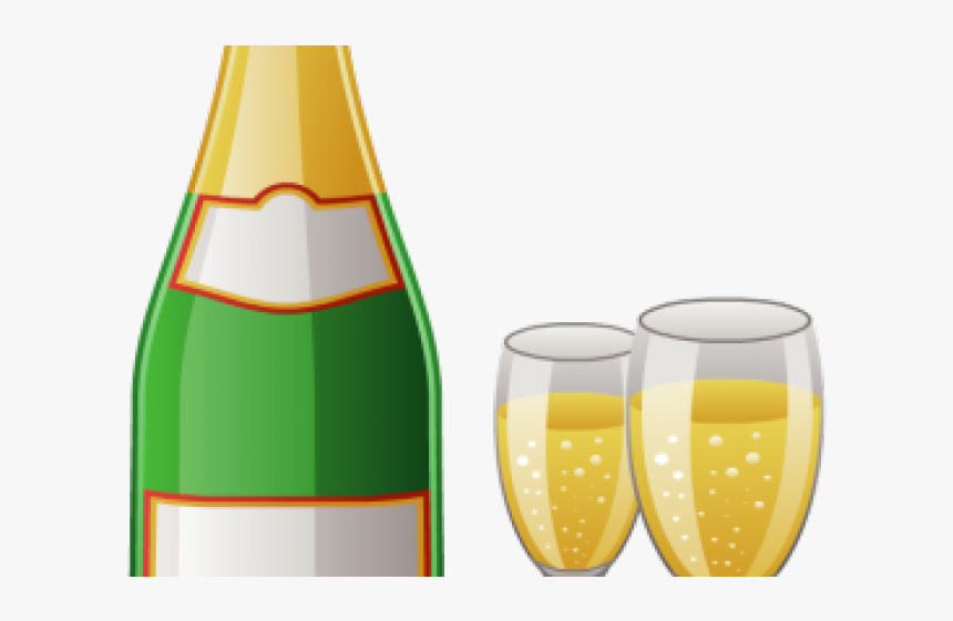 Champagne Clipart Champagne Flute - Champagne, HD Png Download