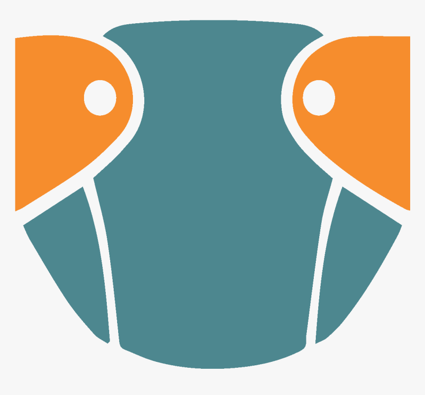 Picture Library Library Baby Formula Youth Pull Ups - Orange Baby Diaper Clip Art, HD Png Download