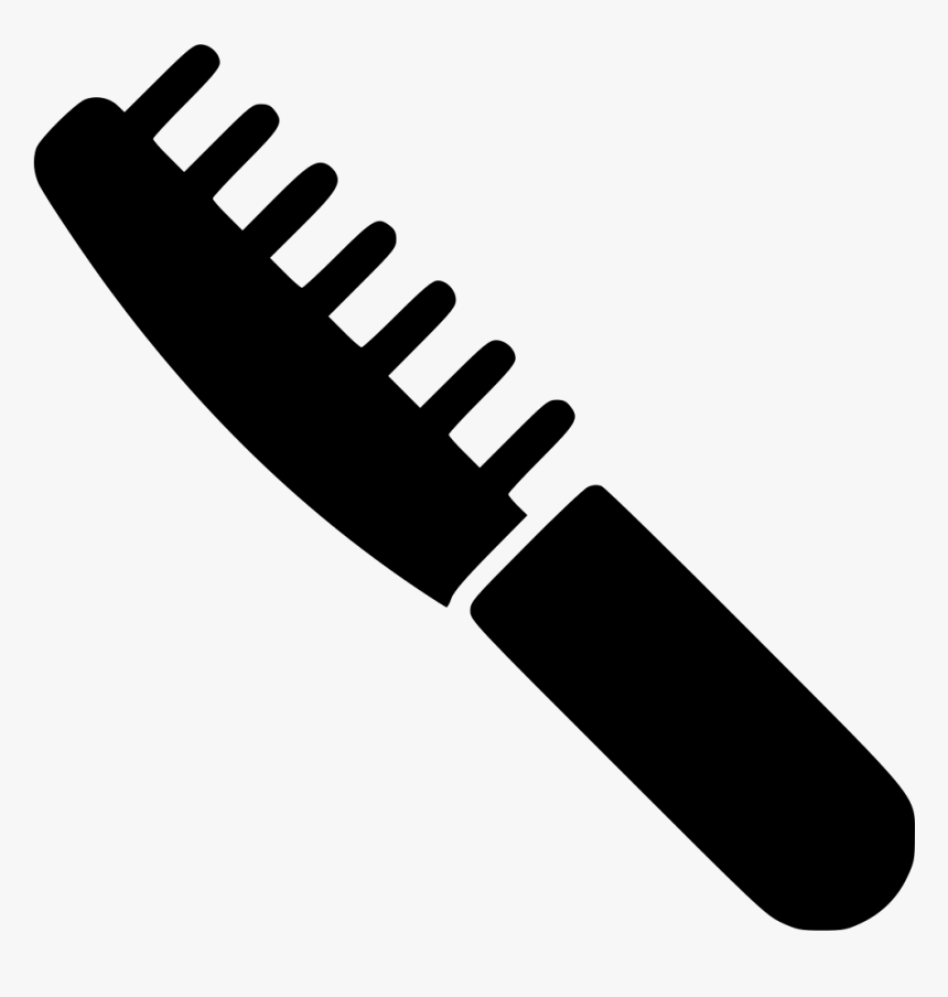 Hair Brush - Knife Vector Png Free, Transparent Png
