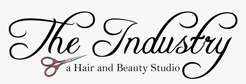 The Industry A Hair And Beauty Studio Logo - Calligraphy, HD Png Download