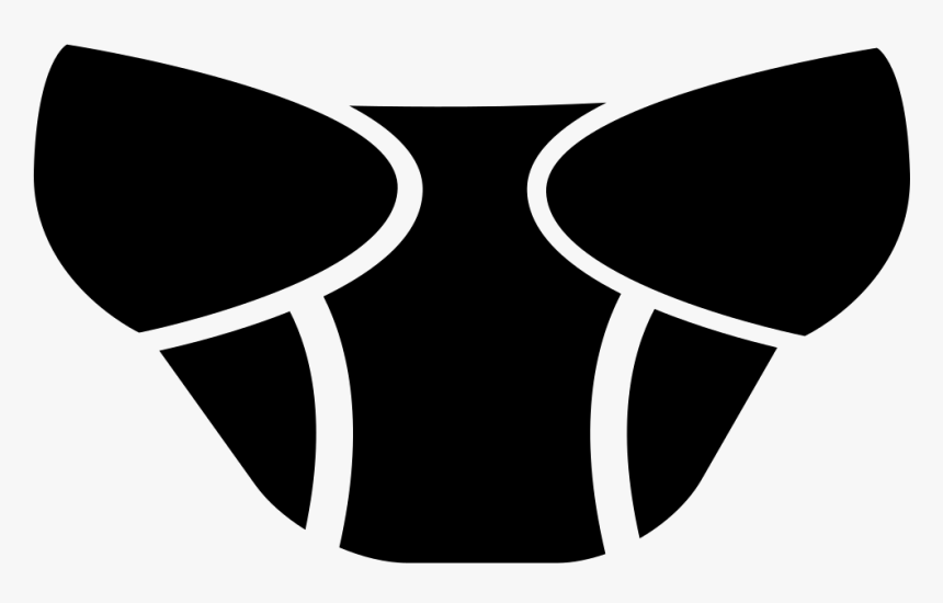 Cloth Diaper Silhouette - Baby Diaper Diaper Silhouette, HD Png Download