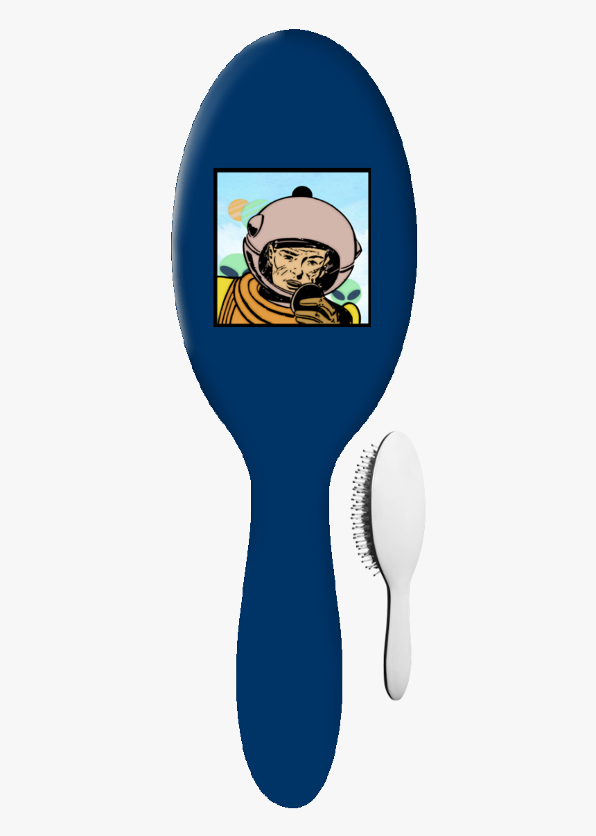 Astronaut Hb Hair Brush - Cartoon, HD Png Download