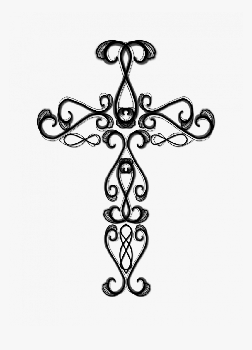 Wooden Cross Drawing Clipart Panda - Cross Drawings, HD Png Download