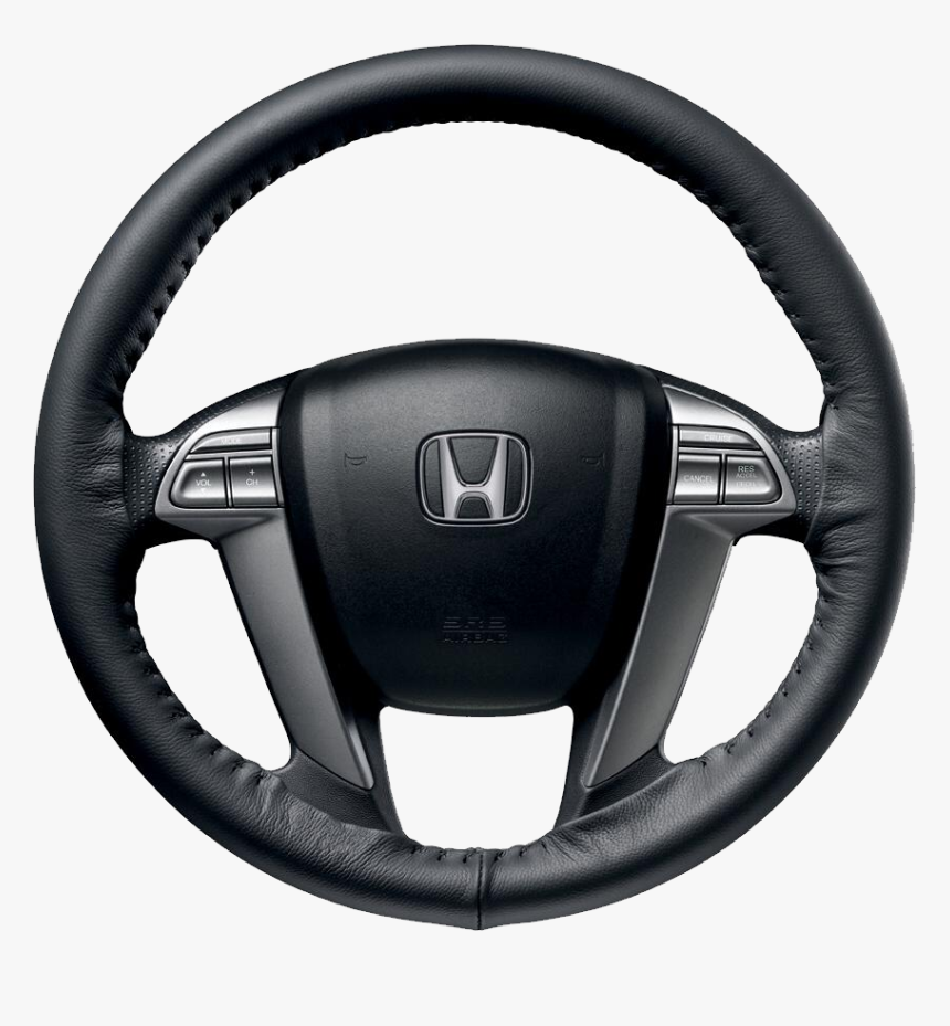 Steering Wheel Honda Png - 2015 Honda Pilot Steering Wheel, Transparent Png