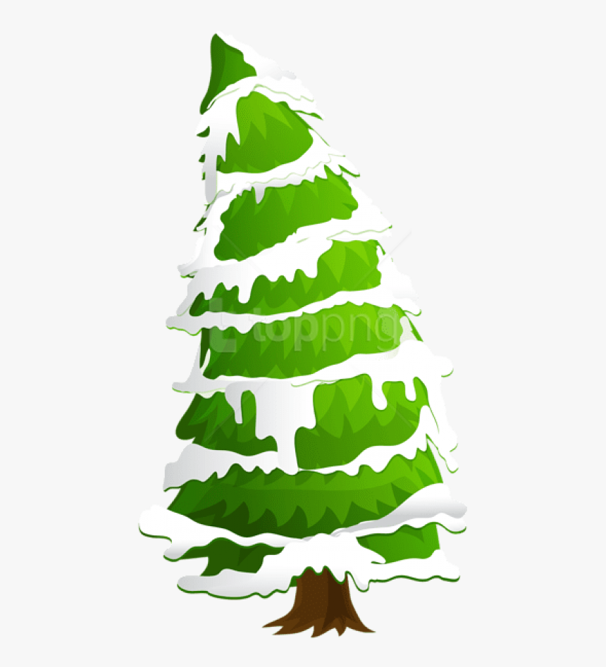 Snow Pine Tree Png - Portable Network Graphics, Transparent Png