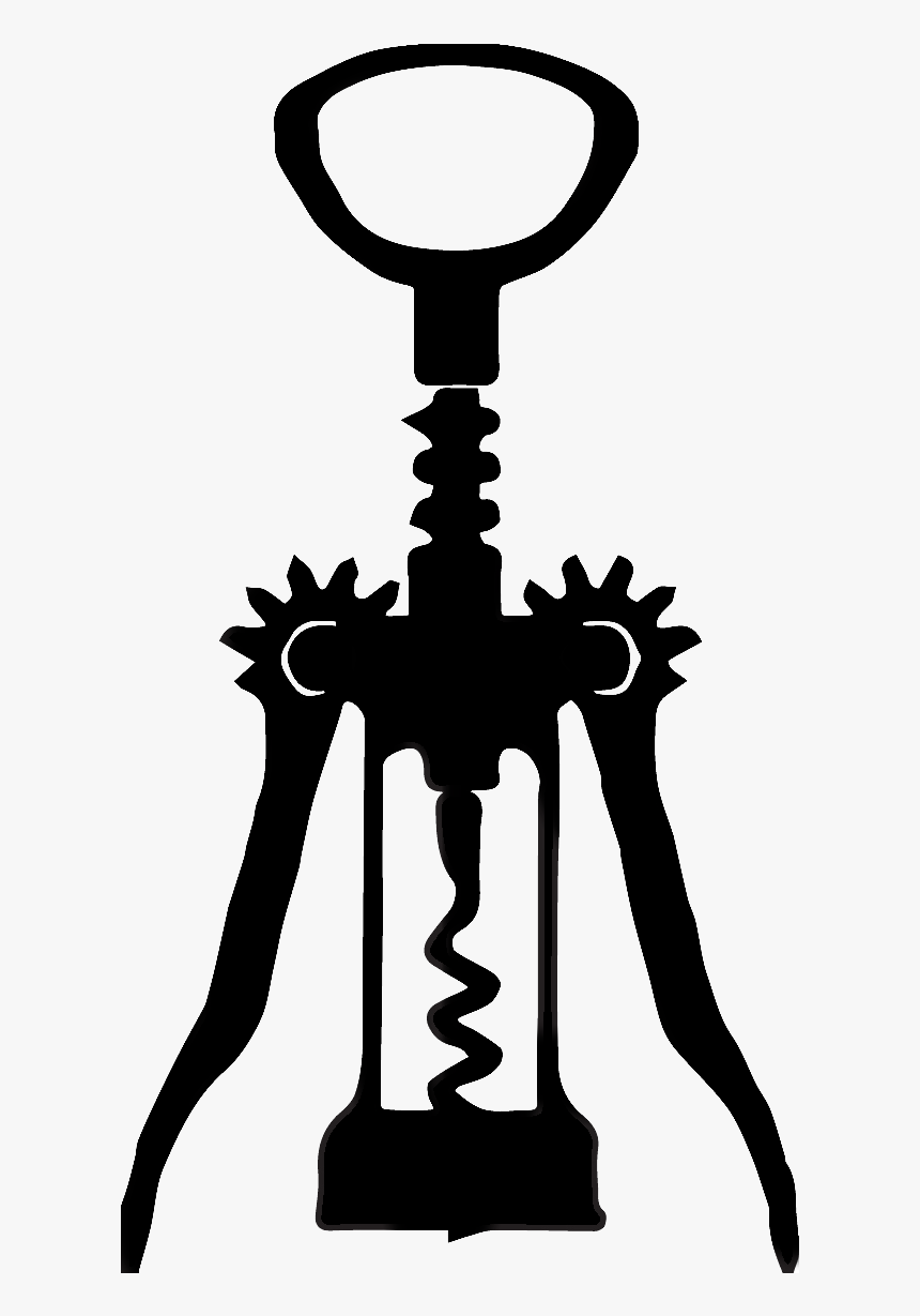 Corkscrew Clipart And Stock Illustrations - Wine Cork Screw Svg, HD Png Download
