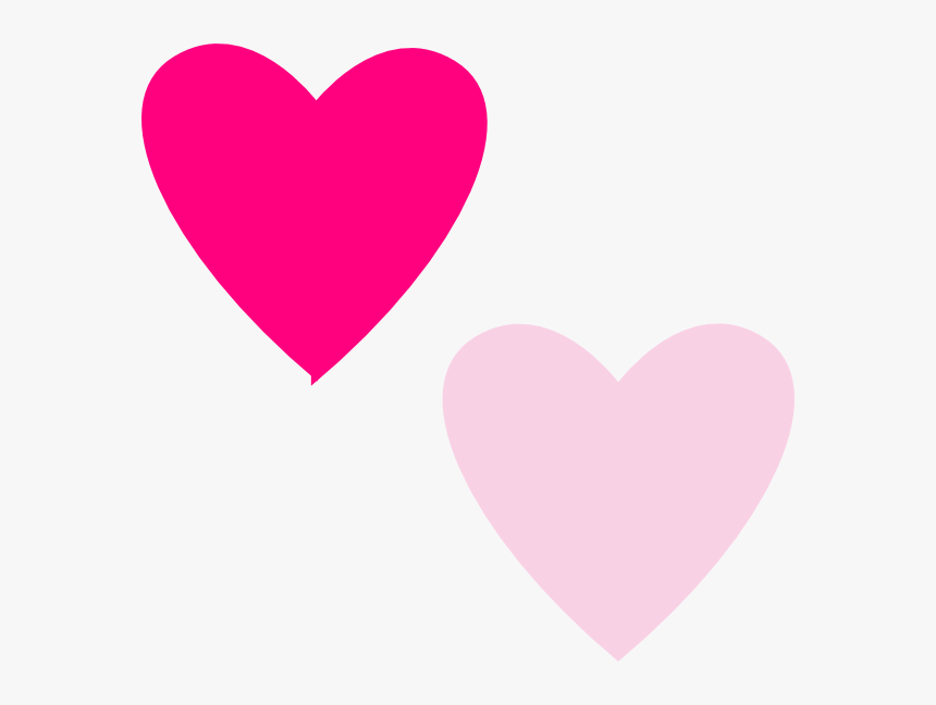 Pink Hearts Clipart Png Transparent Png , Png Download - Pink Heart Clipart Png, Png Download