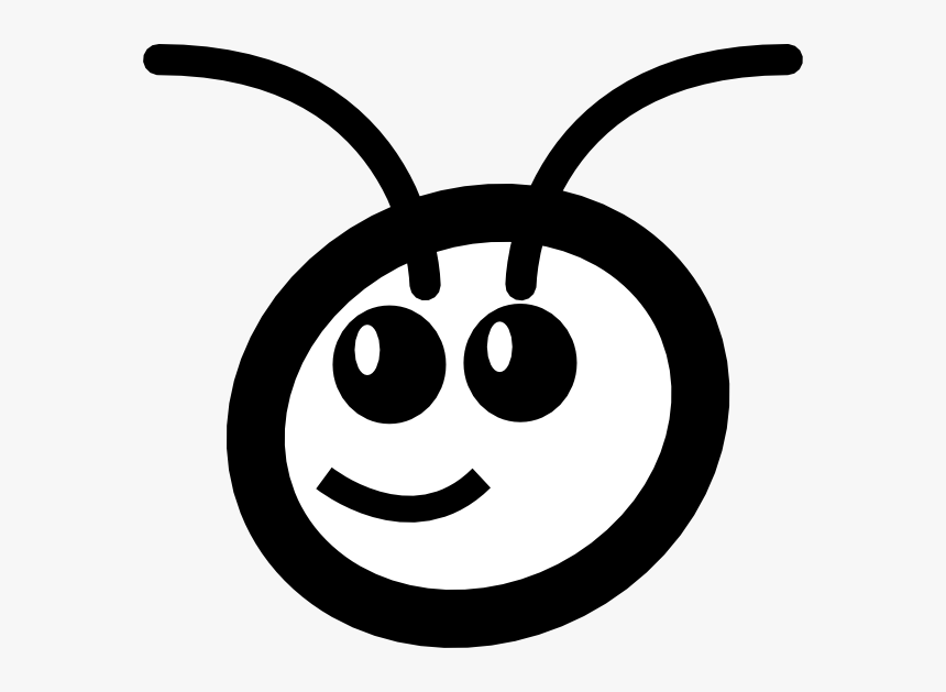 Transparent Ant Clipart Png - Ant Png Black And White, Png Download