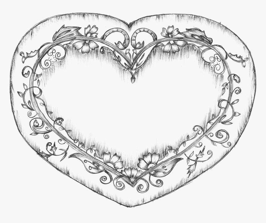 Clip Royalty Free With Hands Drawing At Getdrawings - Heart Vector, HD Png Download