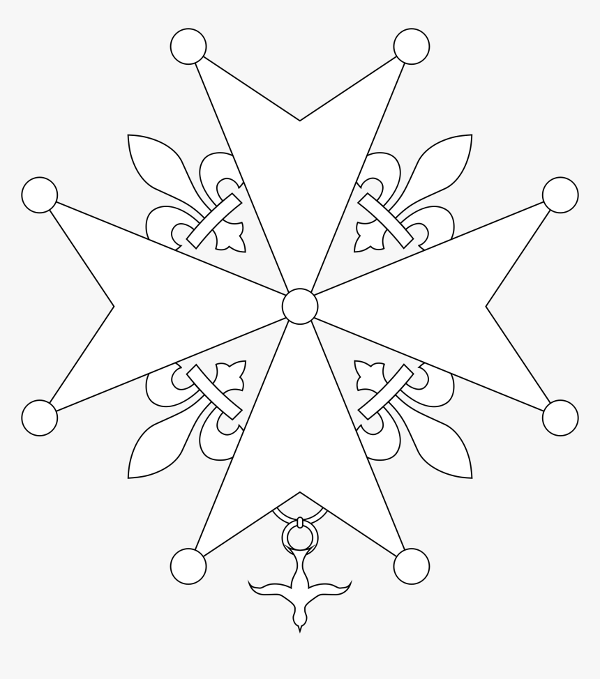 Huguenot Cross Clip Arts - Huguenot Cross, HD Png Download