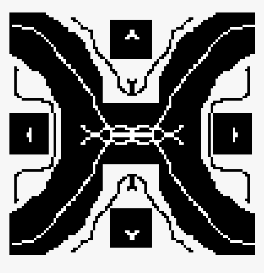 Image Black And White Library Anonymous Drawing Cool - Cross, HD Png Download