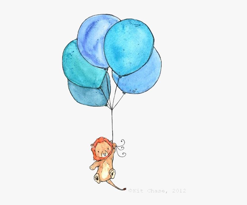 Tiger Holding A Balloon, HD Png Download