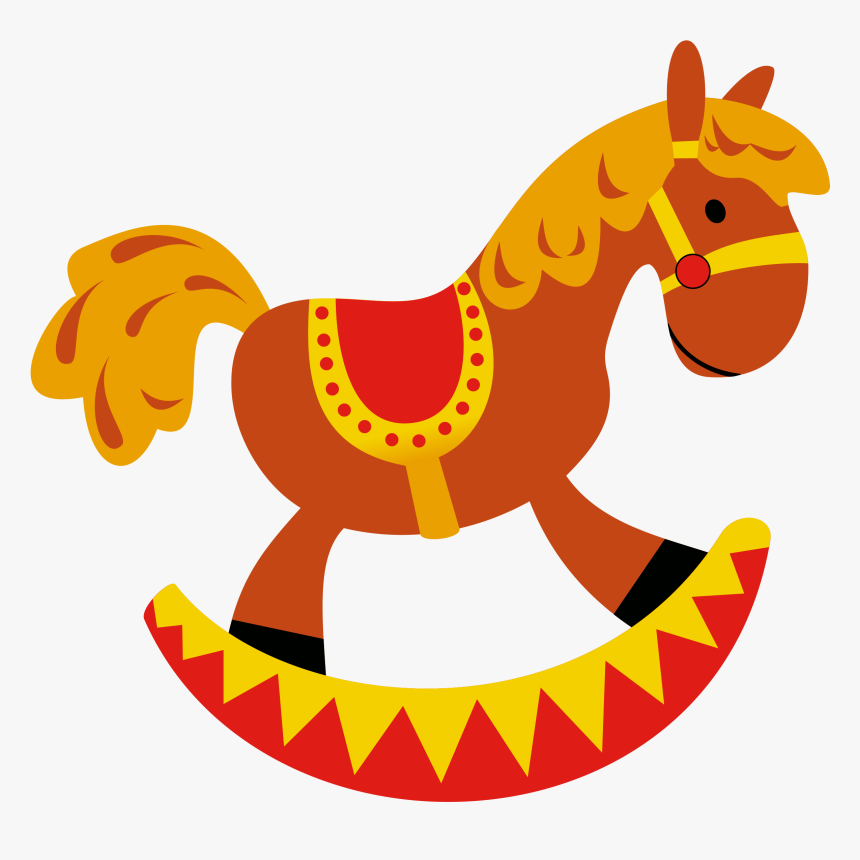 Toy Clip Art - Clipart Rocking Horse, HD Png Download