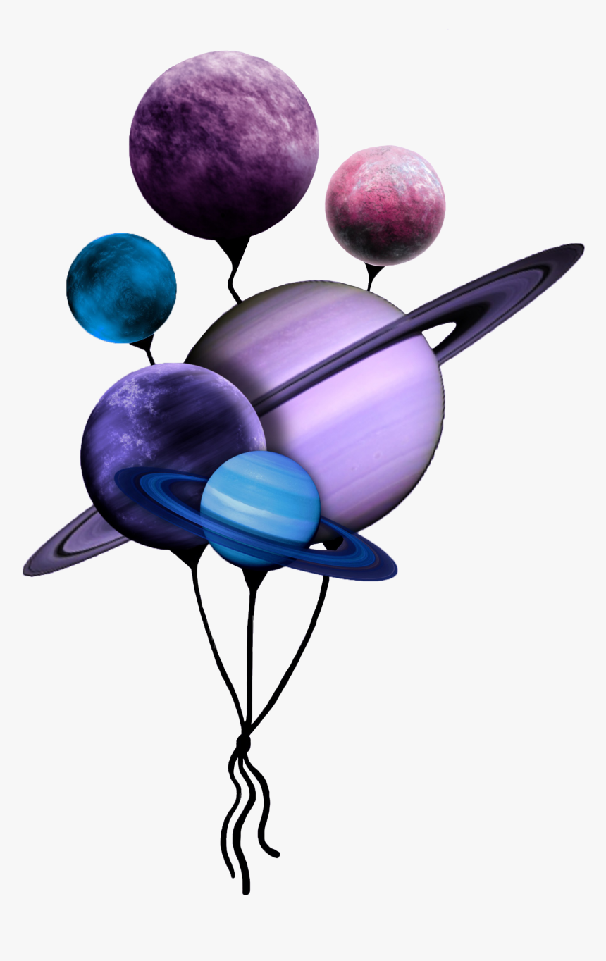 Galaxy Balloon Png Transparent, Png Download