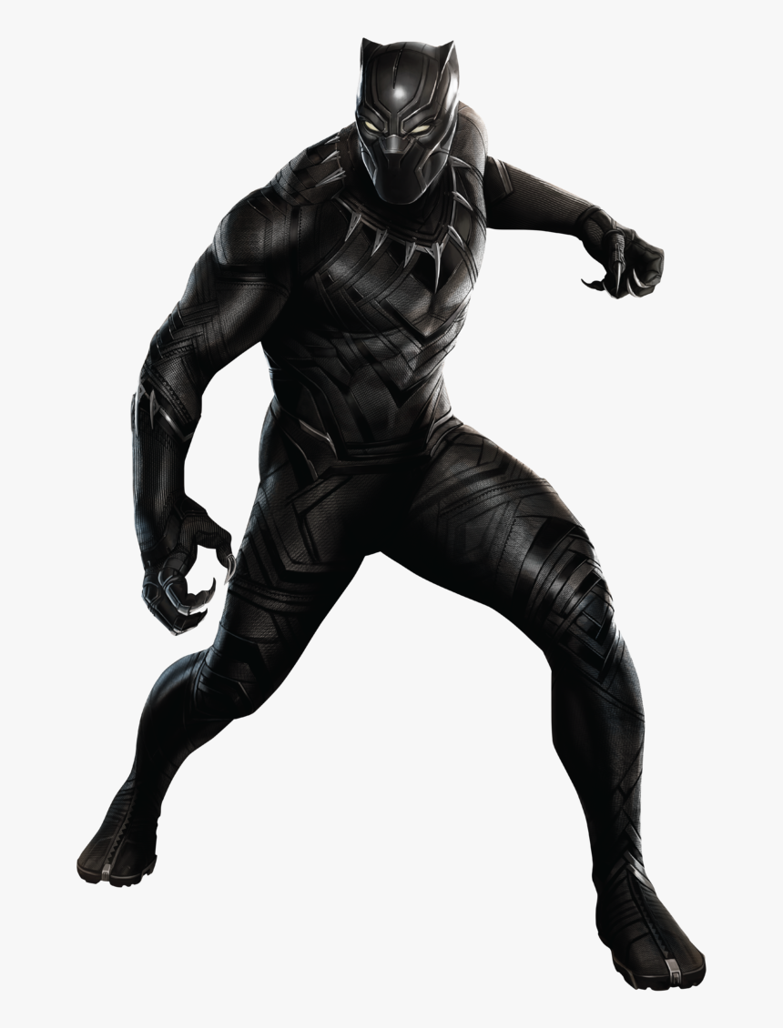 Sharon Ant-man America Carter Panther Black Iron Clipart - Black Panther Full Body, HD Png Download