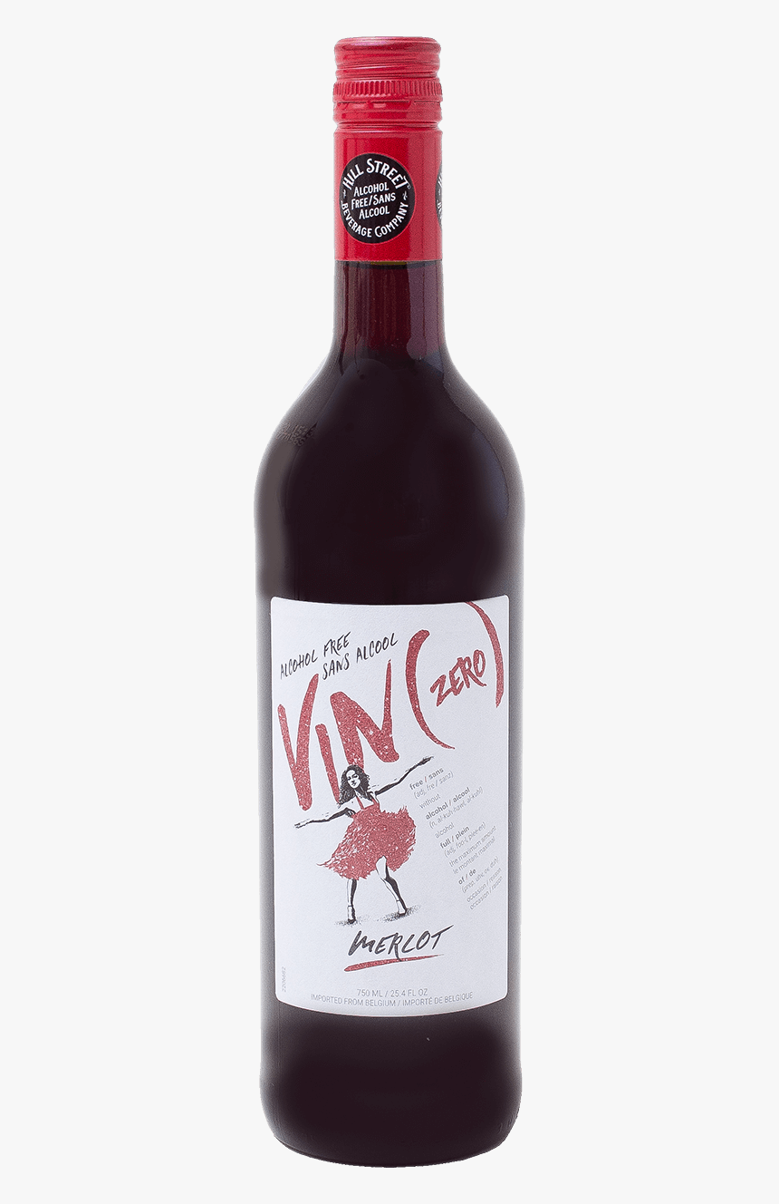 Wine-bottle - Vin Zero, HD Png Download