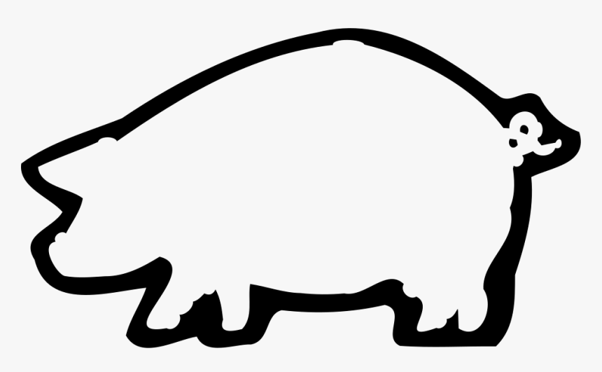 Pig - White Pig Png, Transparent Png