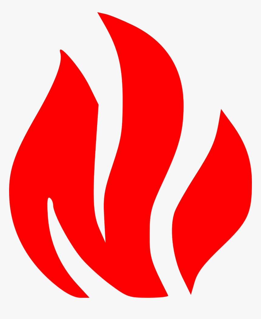 Fire, Symbols, Flame, Warning, Logo, Flames, Burning - Fire Station Map Symbol, HD Png Download