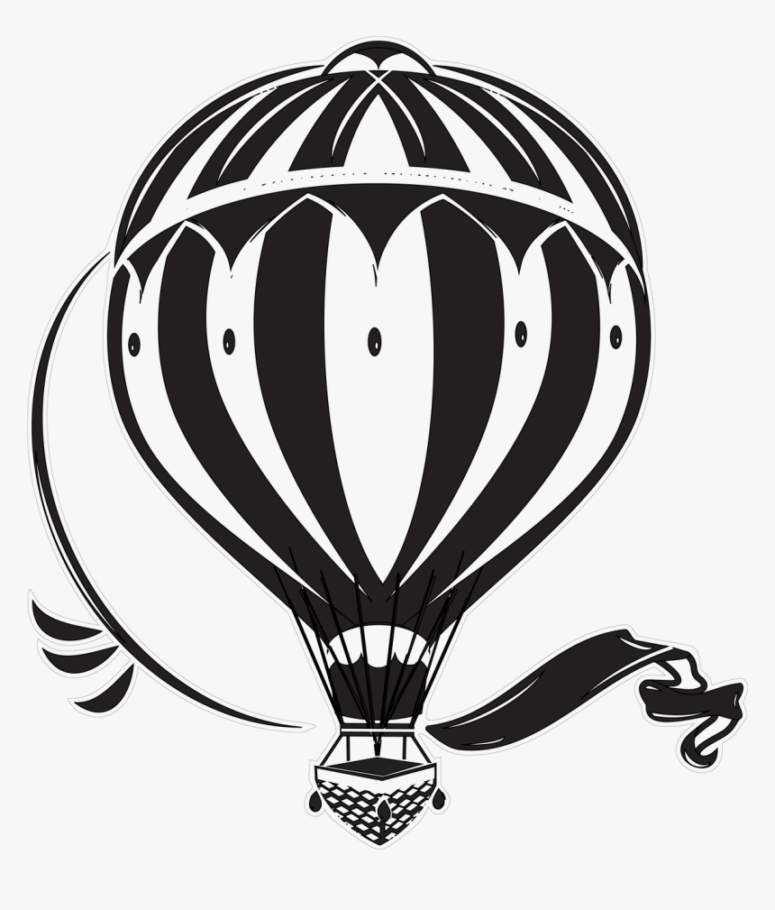 Hot Air Balloon - Hot Air Balloon Vintage, HD Png Download