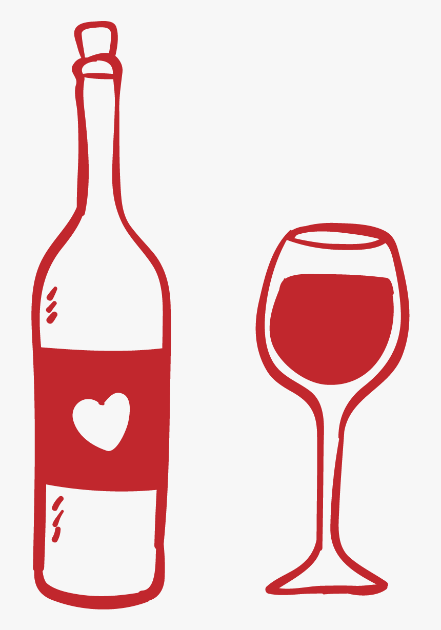 Red Wine Champagne Wine Glass Vector Graphics - Wine Png Vector, Transparent Png
