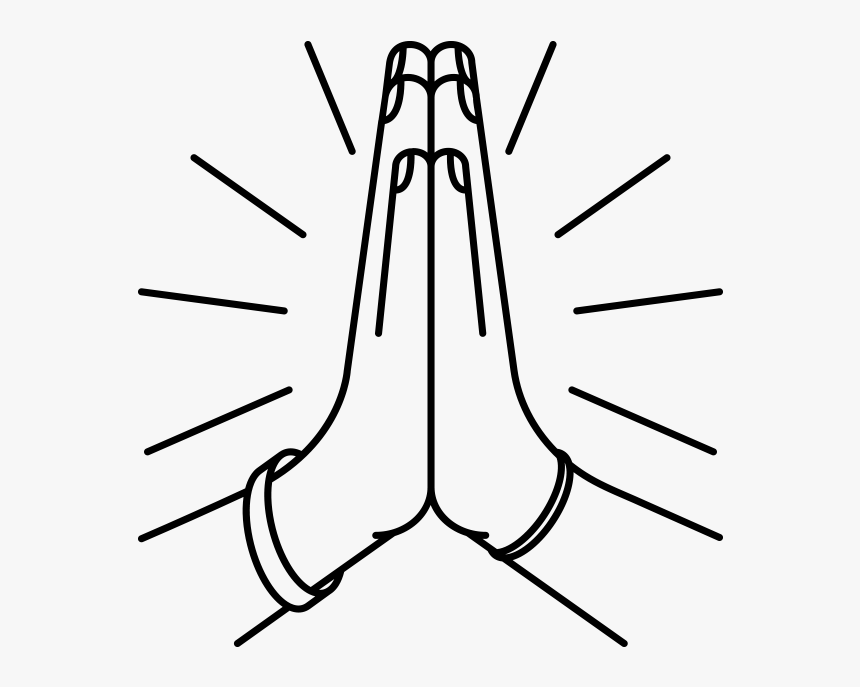 Hands - Line Art, HD Png Download