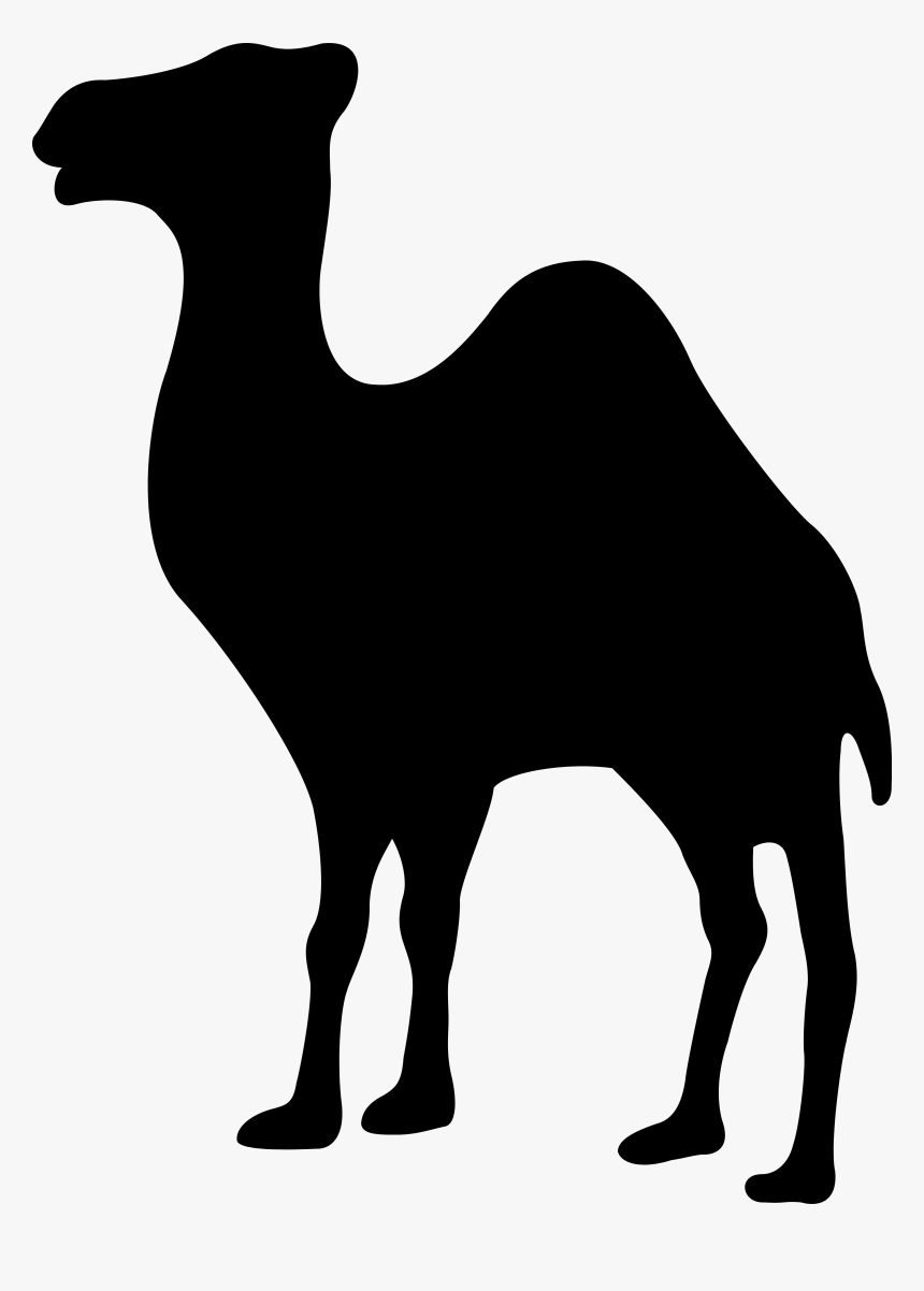Llama Black Png Clipart - Transparent Camel Logo, Png Download