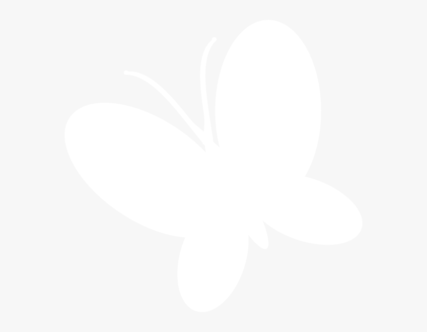 White Butterfly Clipart White Butterfly Clip Art At - Butterfly Clip Art White, HD Png Download