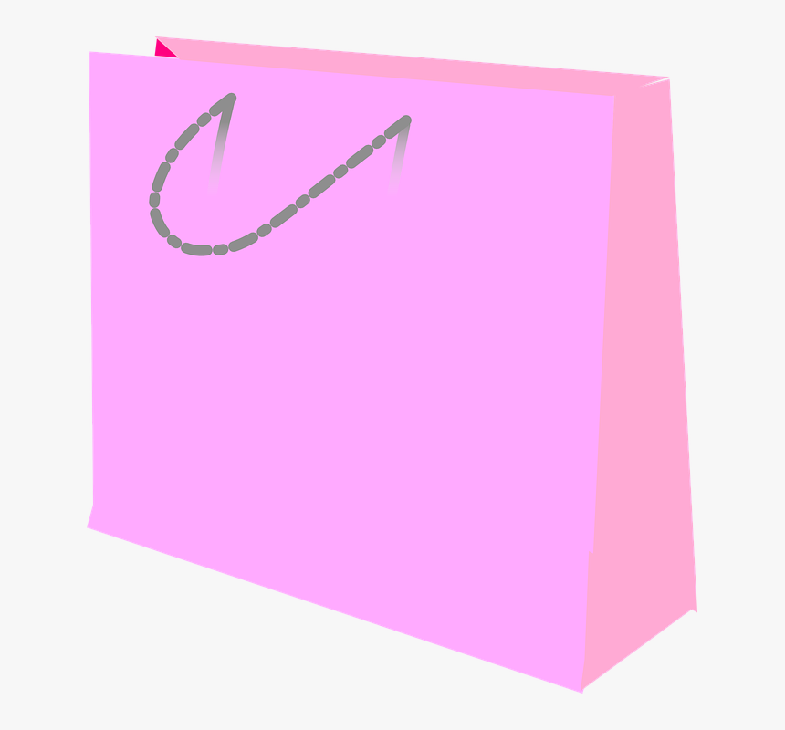 Shopping Bag Clipart Png Tumblr - Shopping Bag Clip Art, Transparent Png