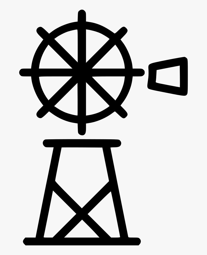 Transparent Watermill Clipart - Steering Wheel Ship Icon, HD Png Download