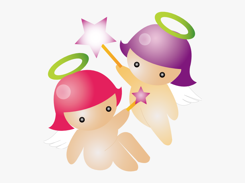 Angel Free To Use Cliparts - Cute Angels Art, HD Png Download
