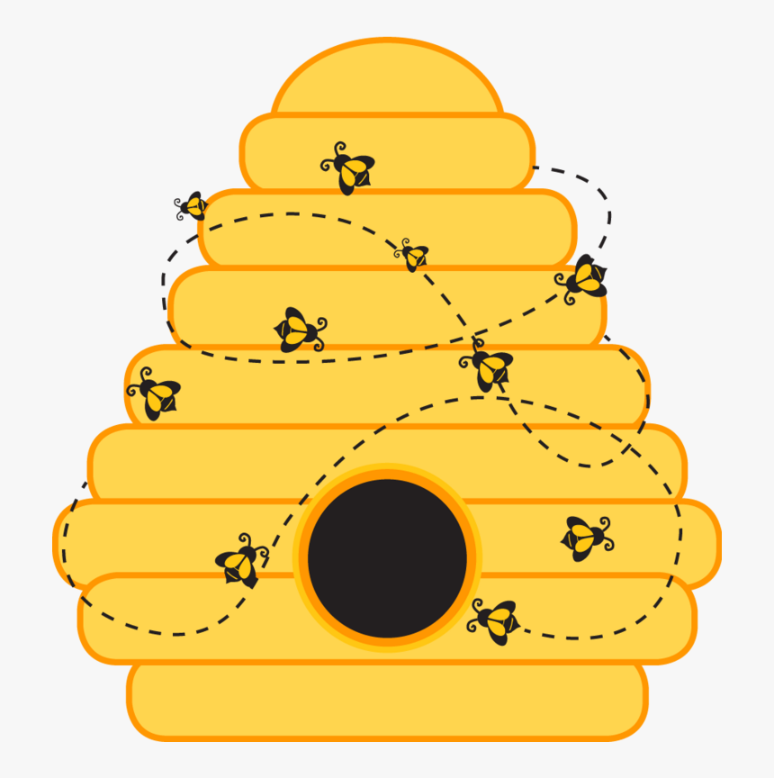 Of A Bumble Free - Beehive Clipart, HD Png Download