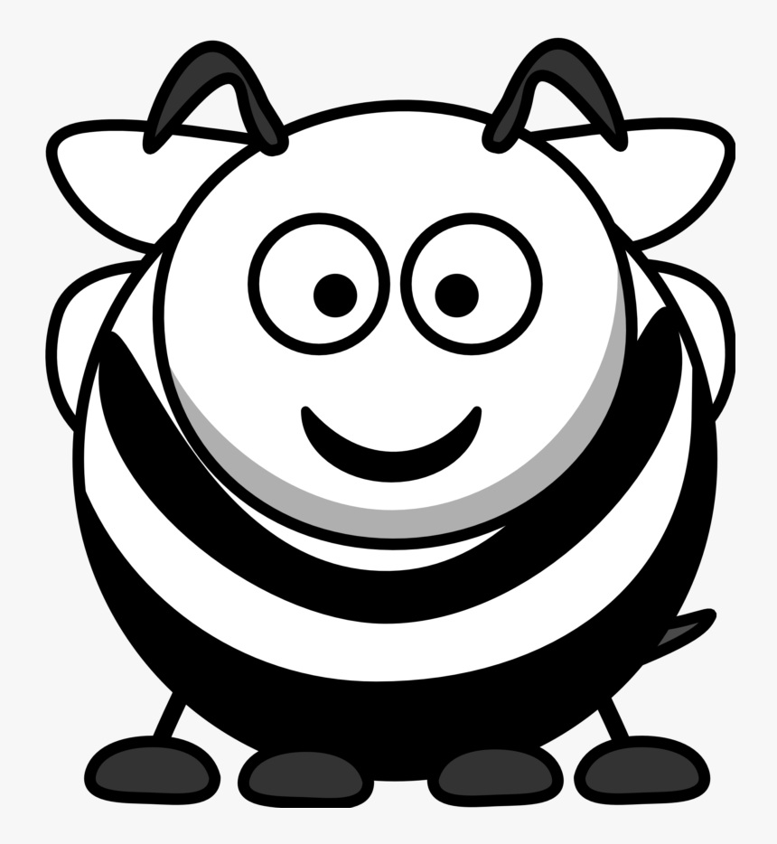 Bee Black And White Bee Clipart Black And White Free, HD Png Download