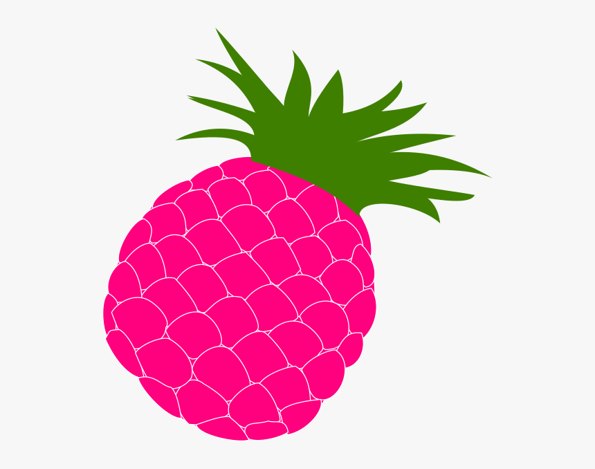 Pink Pineapple Clipart Transparent Background, HD Png Download