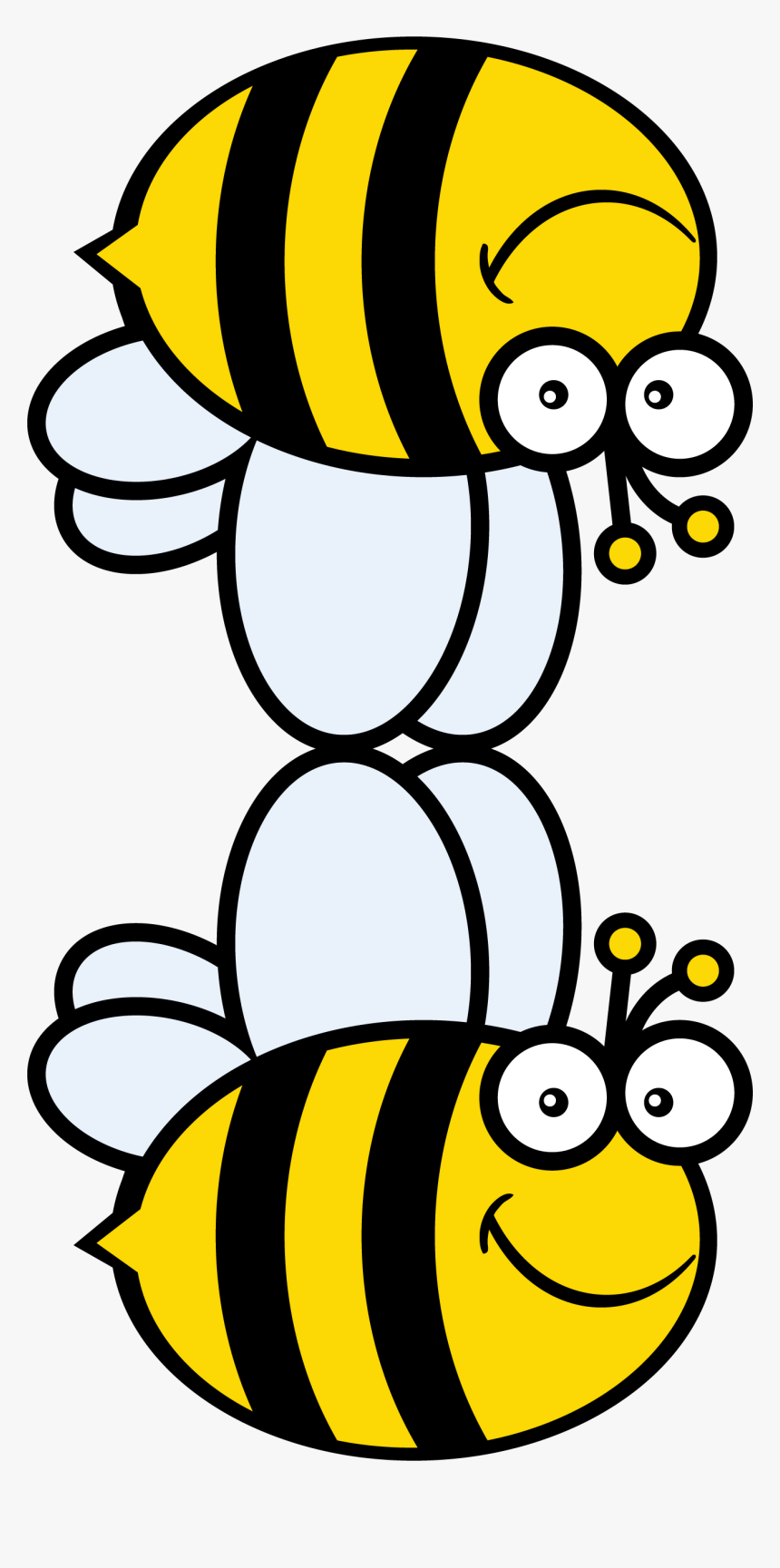 Bee Artwork For The Bee Happy Banner - Bijtjes, HD Png Download