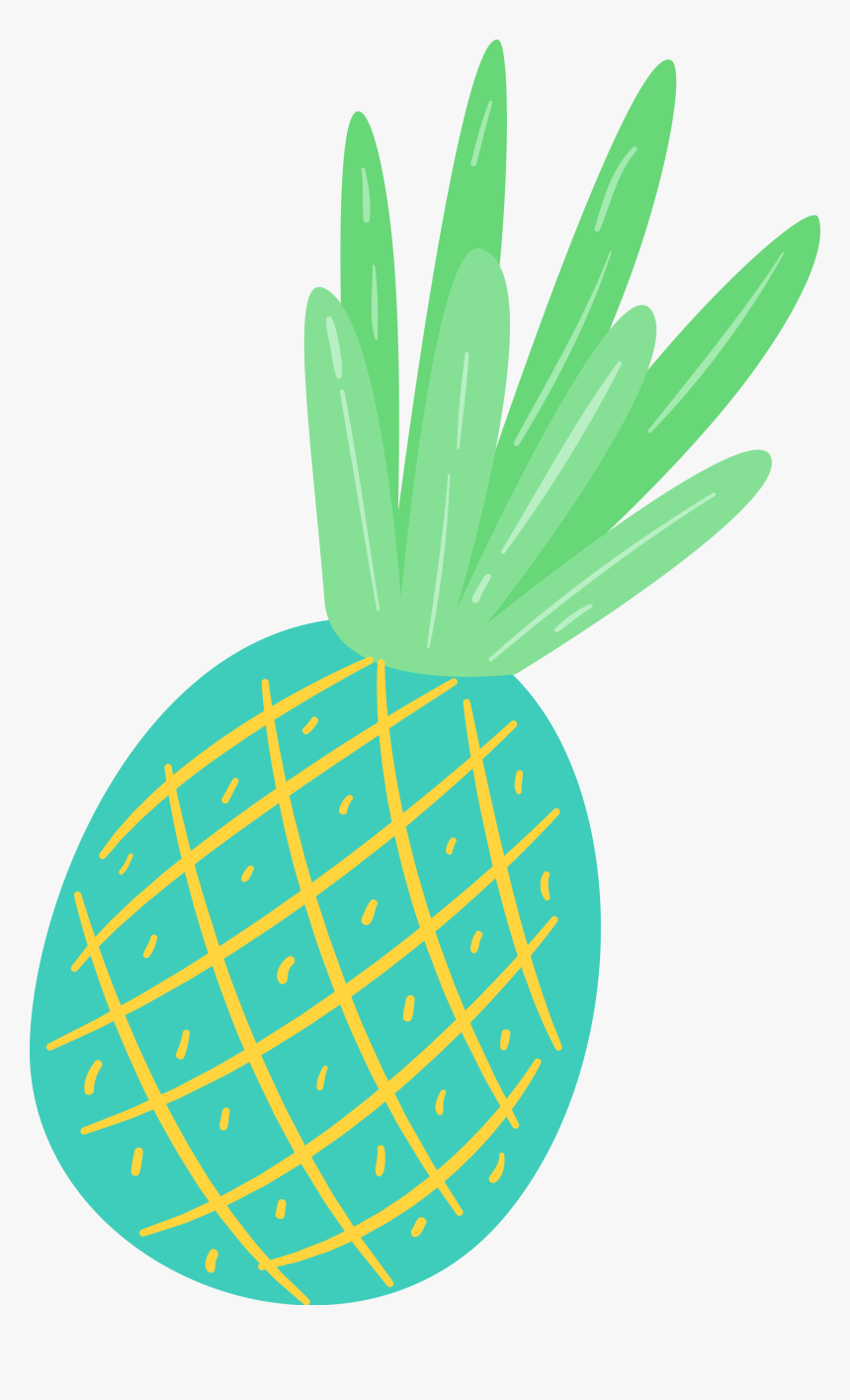 Pineapple And Summer Clipart - Summer Clipart Png, Transparent Png