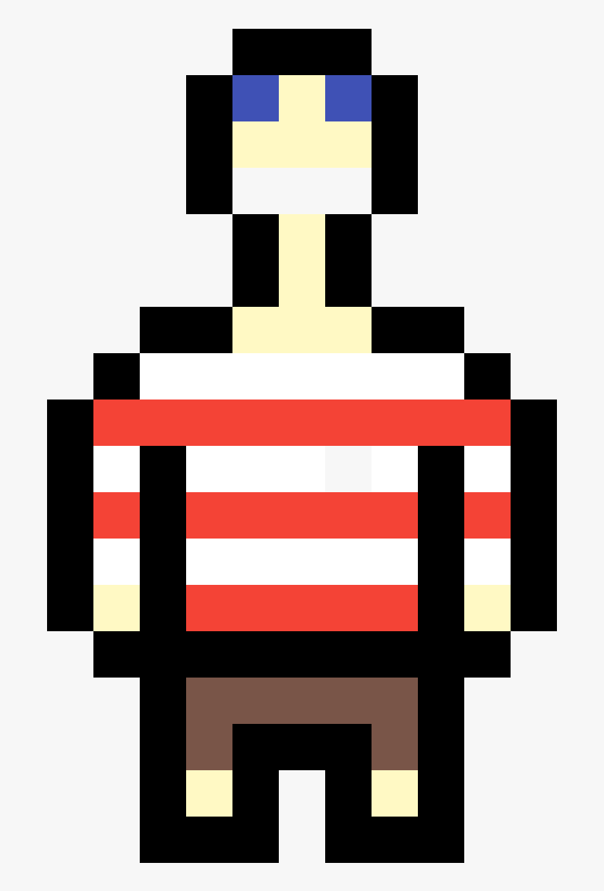 Wheres Waldo Pixel Art Tokyo Ghoul - 8 Bit Terraria, HD Png Download