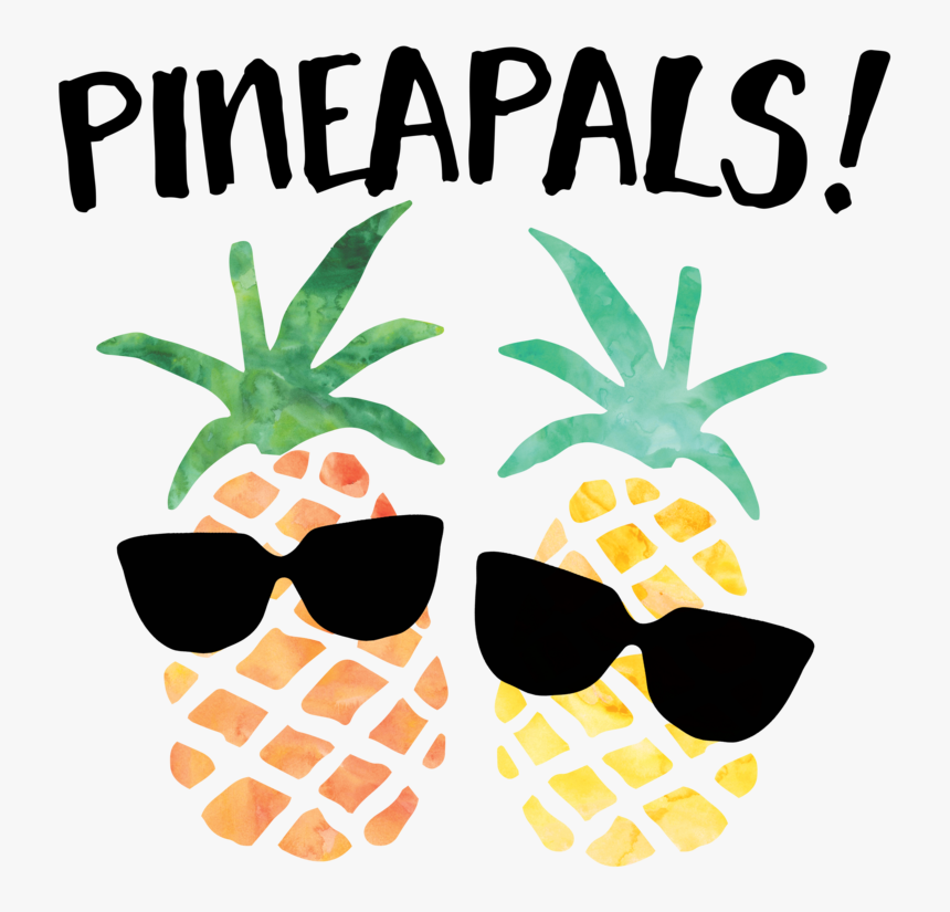 Clipart Sunglasses Pineapple - Transparent Pineapple With Sunglasses, HD Png Download