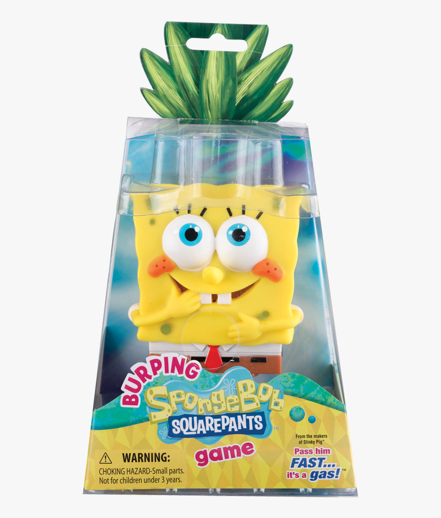 Spongebob Squarepants Burping Game Playmonster, HD Png Download