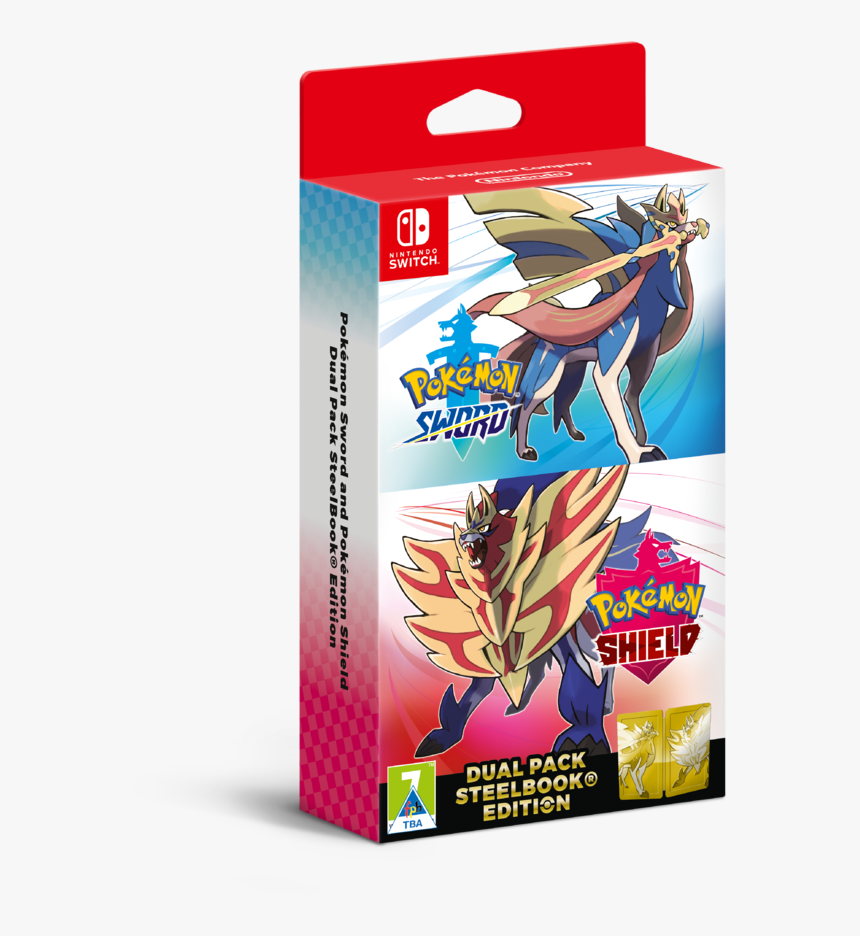 Pokémon Sword And Pokémon Shield Dual Pack 
 Srcset - Pokemon Sword And Shield Double Pack, HD Png Download