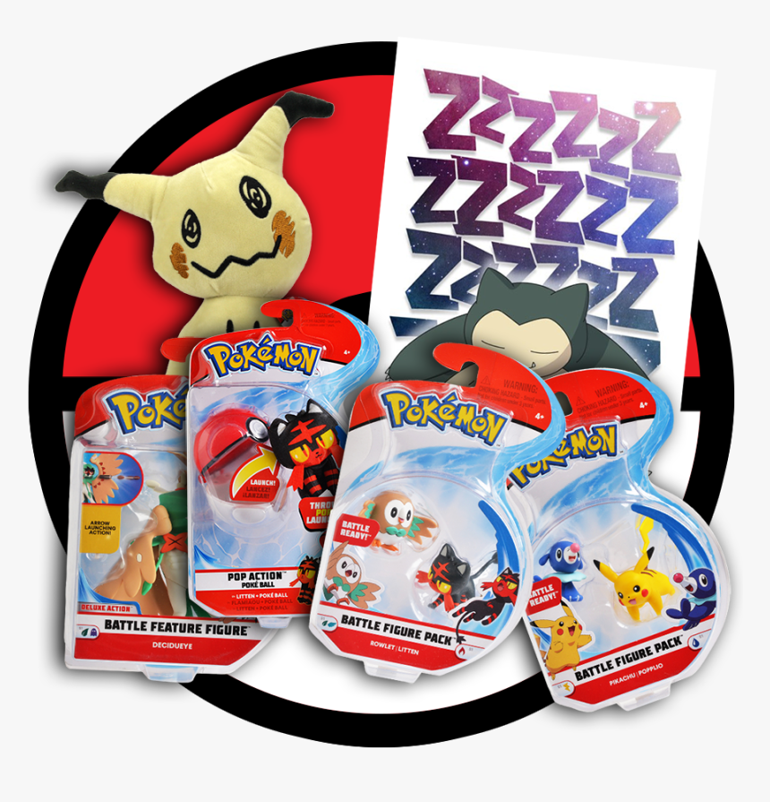 Two 2″ Figure Packs - Pokemon, HD Png Download