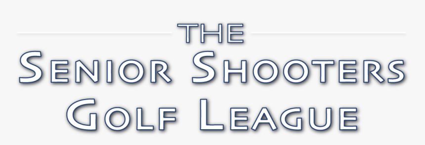 Senior Golf League - Graphics, HD Png Download