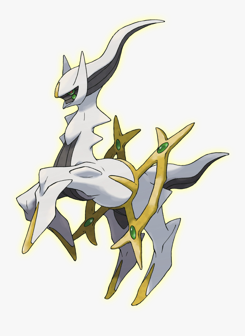 Arceus, The Alpha Pokémon - Arceus Pokemon, HD Png Download
