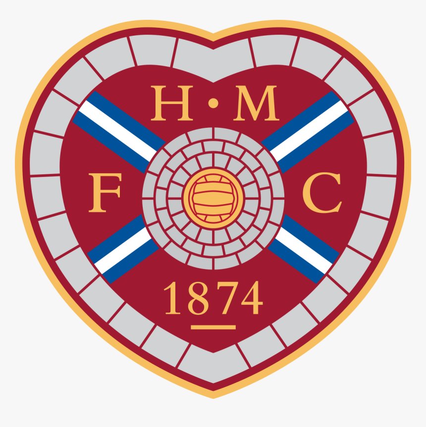 Heart Of Midlothian Badge, HD Png Download