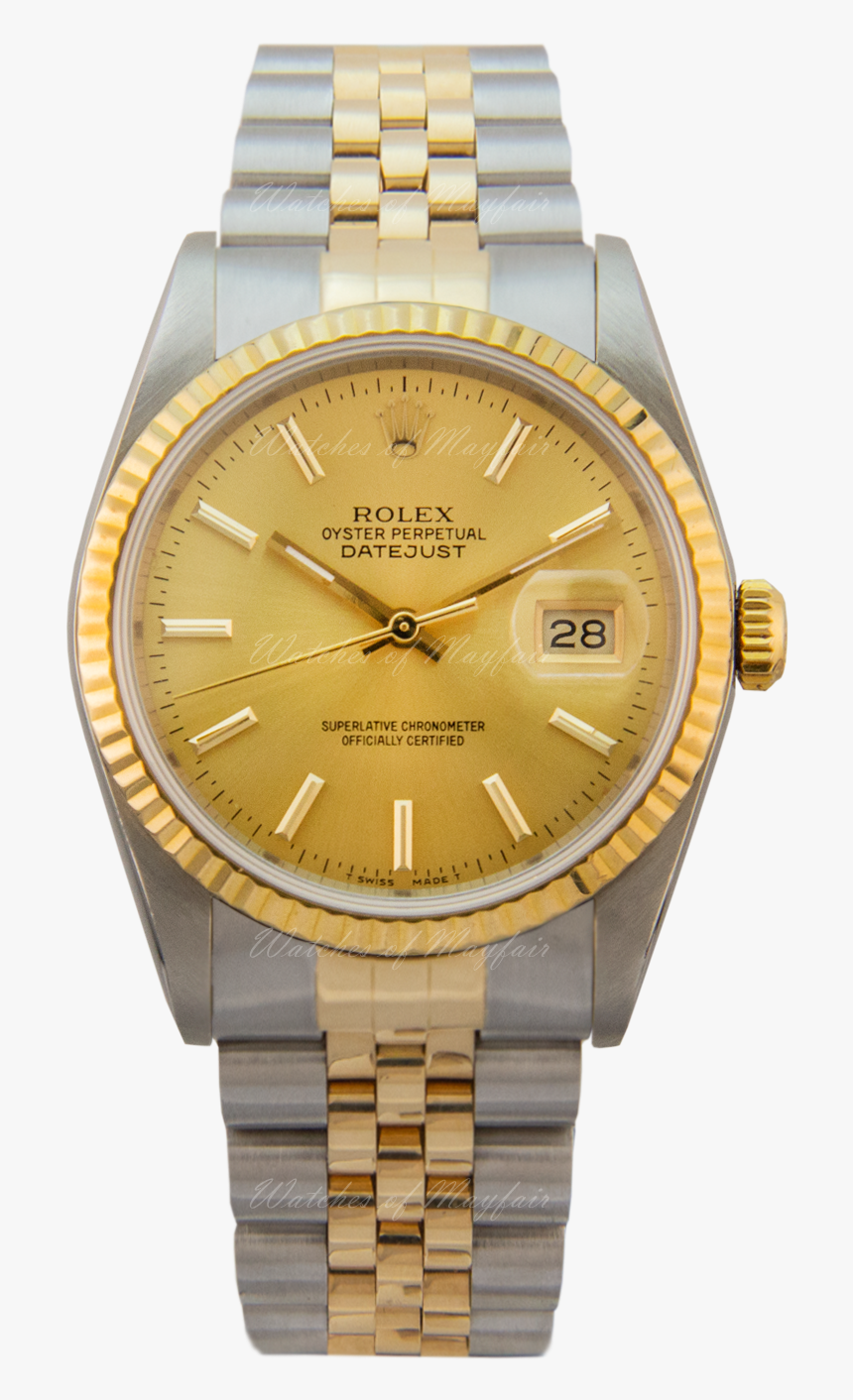 Rolex Datejust 36 Mm Watch - Rolex Datejust 16233 Watch, HD Png Download