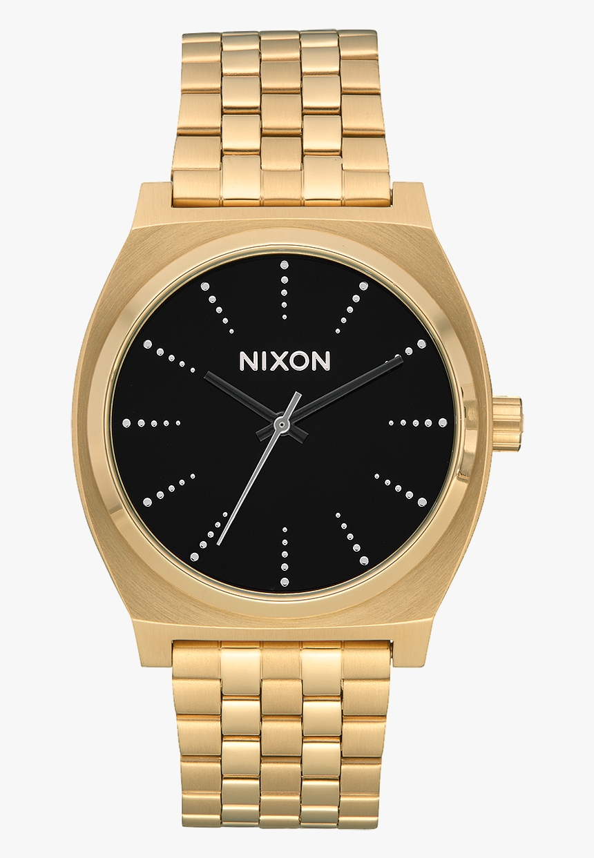 Nixon Time Teller Silver Gold, HD Png Download