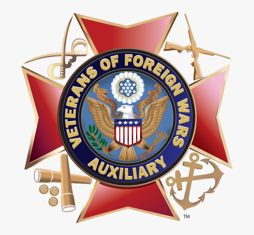 Clipart Vfw Ladies Auxiliary Emblem, HD Png Download