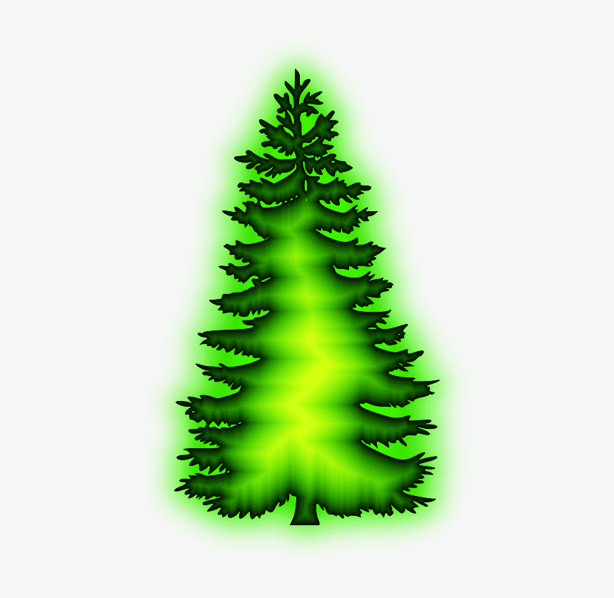 Deer With Trees Silhouette, HD Png Download