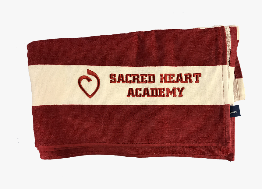 Sacred Heart Academy Red And White Striped Beach Towel - Aeronautica Militare, HD Png Download