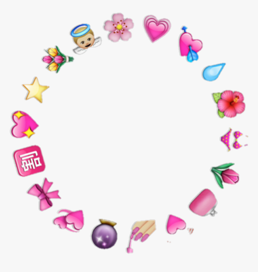Heart Emoji Circle Png, Transparent Png